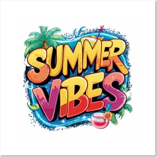 Summer Vibes Posters and Art